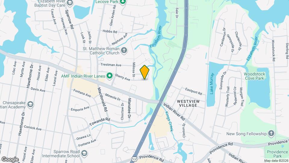 1121 Sherry Ave, Unit 1804 Map and Location Details