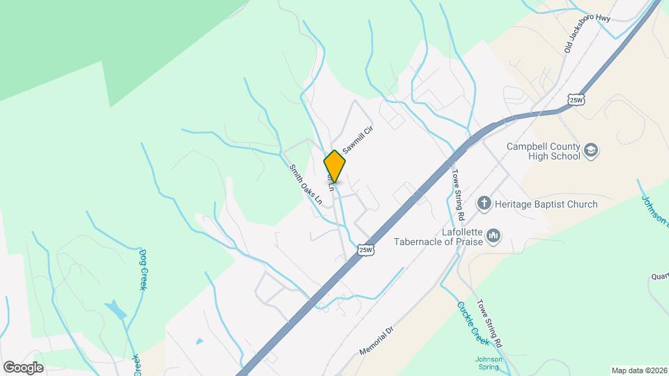 204 Ridenour Ln Mapa y Detalles de la Ubicación