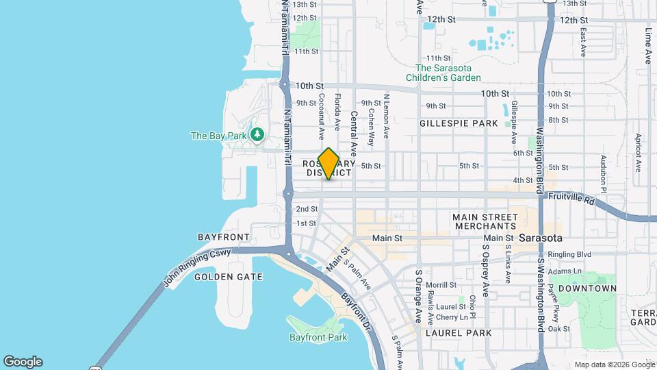 1338 4th St, Unit 411 Map and Location Details