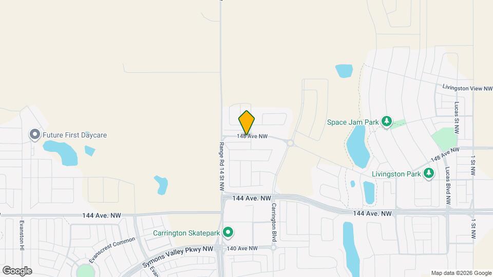 1417-1148 148 Ave NW Map and Location Details