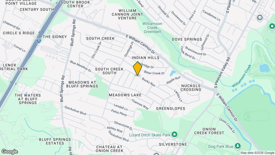 2511 Bucks Run Map and Location Details