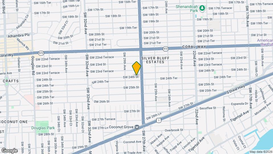 2734 SW 24th St Mapa y Detalles de la Ubicación