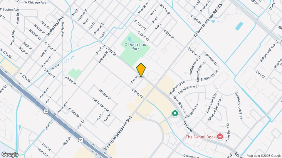 2708 Avenue N Map and Location Details