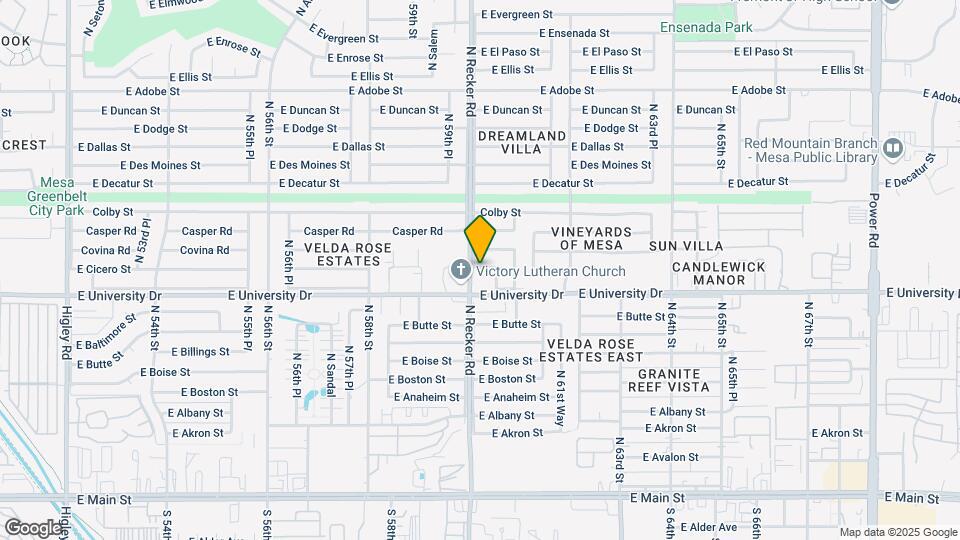 6011 E Cicero St-Unit -6011 E Cicero St Map and Location Details