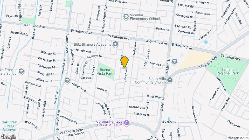 2462 Grove Ave Map and Location Details