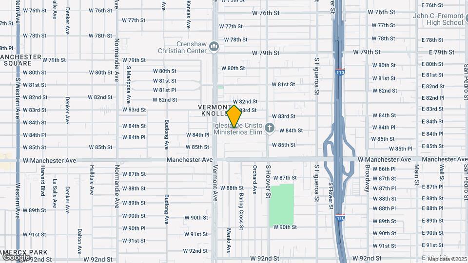 922 W 84th St Map and Location Details