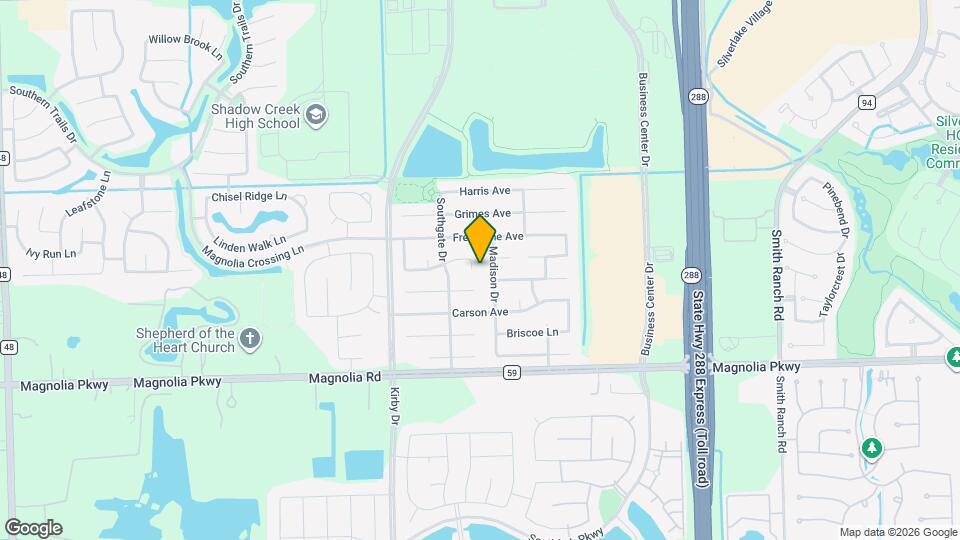 3405 Kleberg Ct Map and Location Details