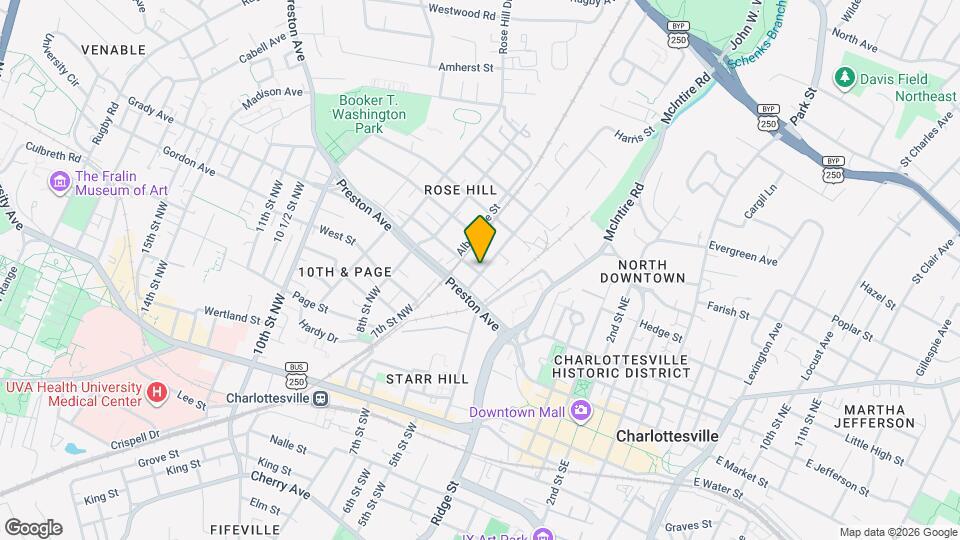 601 Dale Ave Mapa y Detalles de la Ubicación