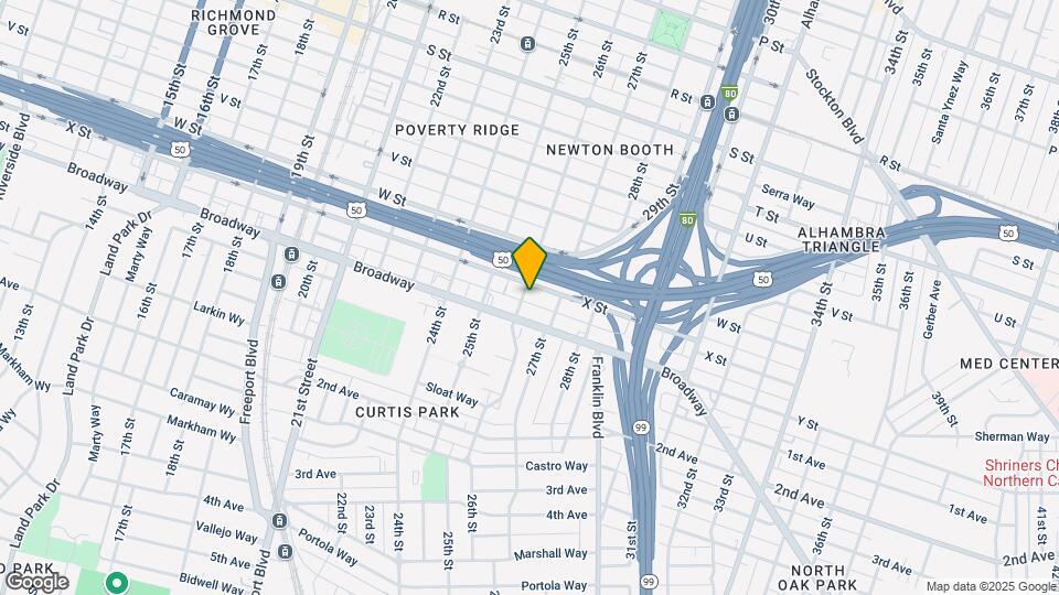 2411 26th St Map and Location Details