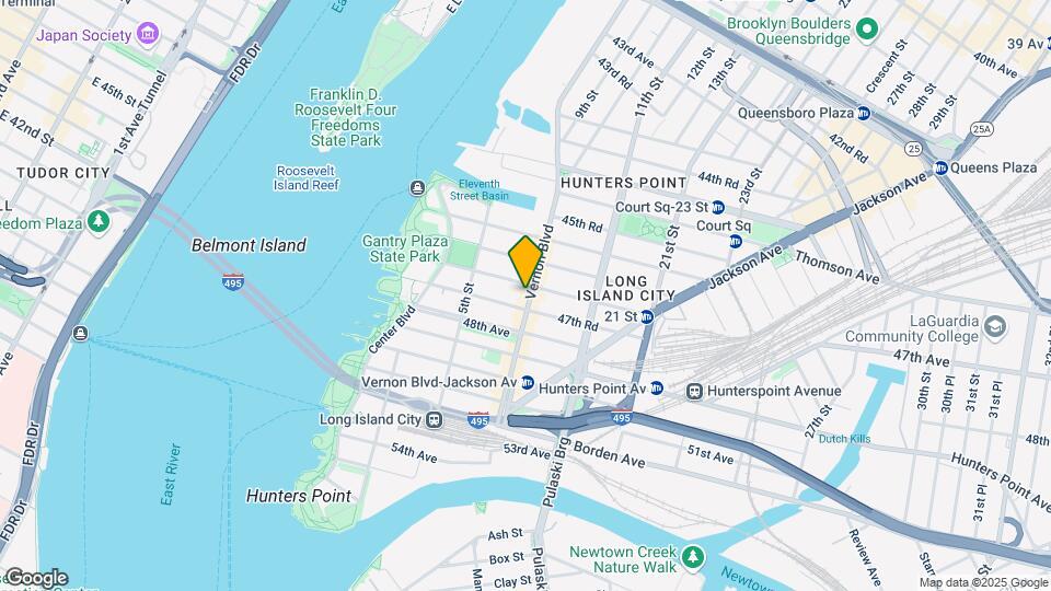 47-12 Vernon Blvd Mapa y Detalles de la Ubicación