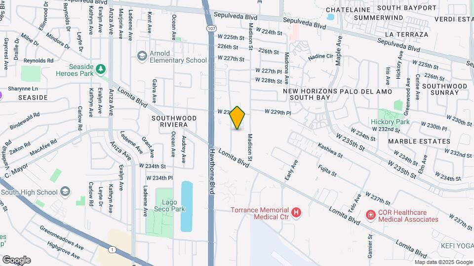 23104 Samuel St Mapa y Detalles de la Ubicación