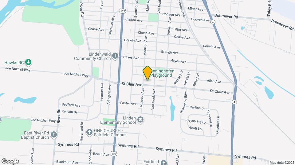 830 St Clair Ave Map and Location Details