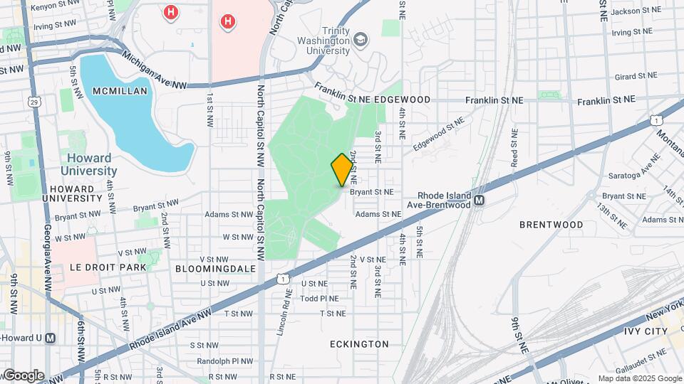 XX8 Bryant St NE Map and Location Details