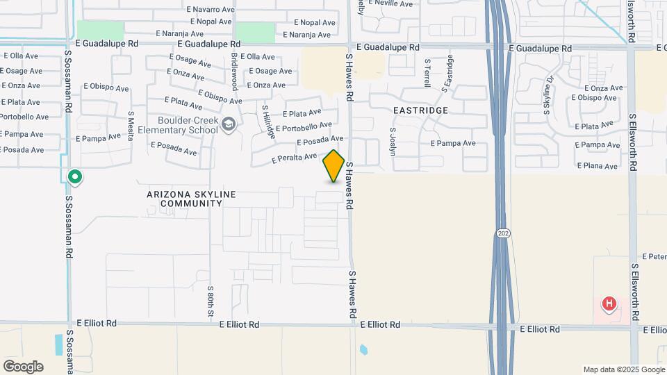 8334 E Paloma Ave Map and Location Details