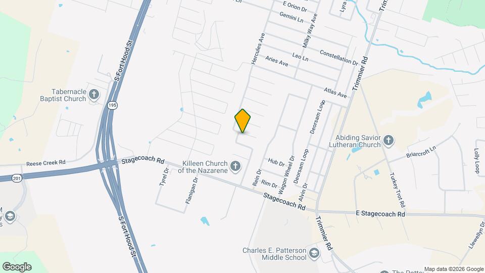 808 Hickok Dr Map and Location Details