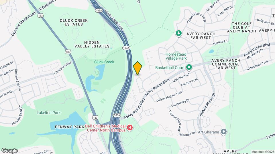 11400 Culzean Castle Dr Map and Location Details