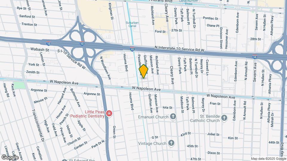 2201 Pasadena Ave Mapa y Detalles de la Ubicación