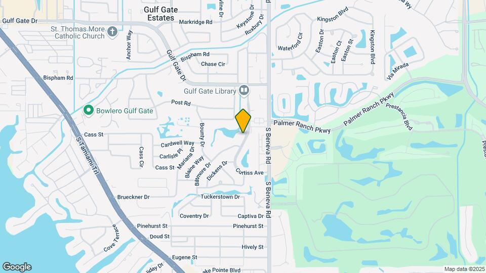 7328 Curtiss Ave Mapa y Detalles de la Ubicación