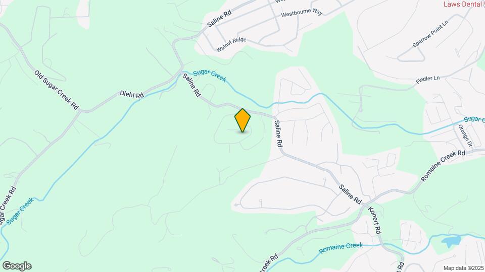 2832 Winding Valley Dr Map and Location Details