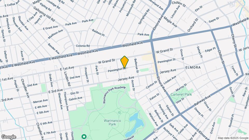 842 Pennington St Map and Location Details