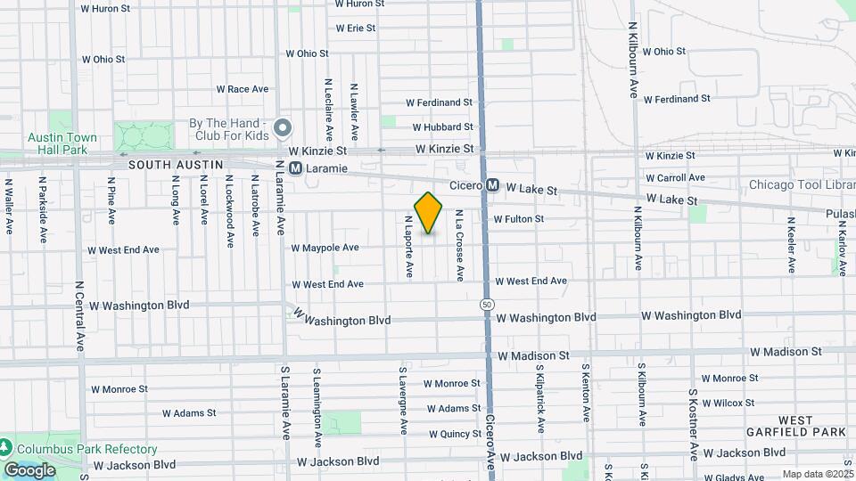 200 N Lamon Ave Map and Location Details