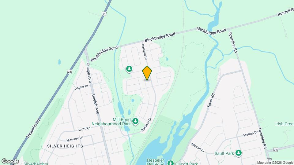 183 Chase Crescent Map and Location Details