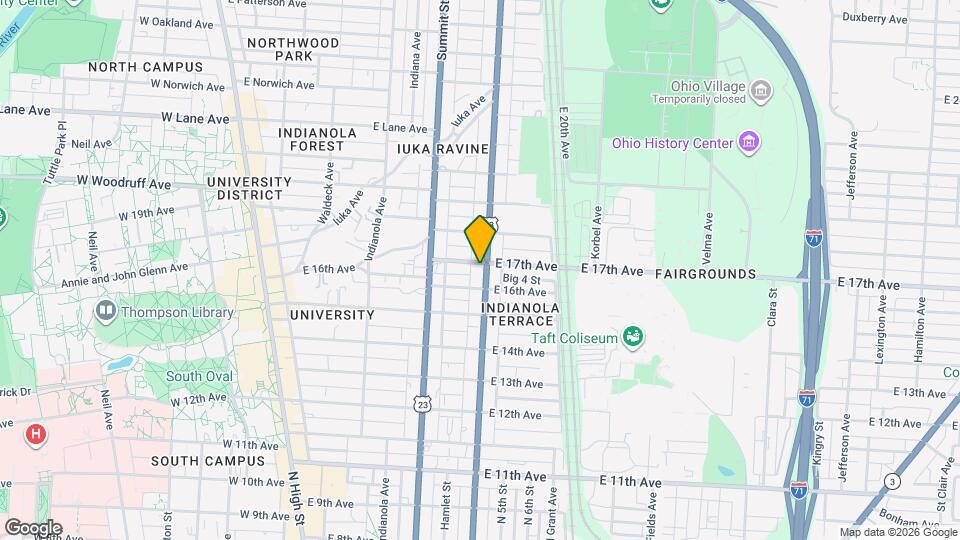 1849-1851 N 4th Mapa y Detalles de la Ubicación