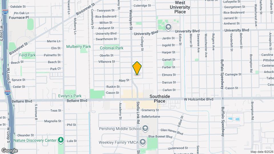 3918 Riley St Mapa y Detalles de la Ubicación
