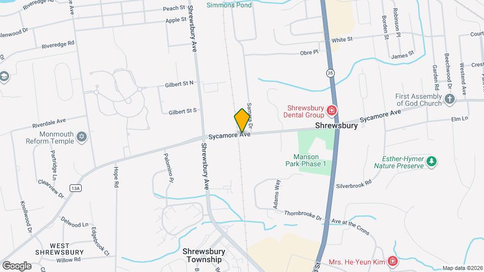 497 Sycamore Ave Map and Location Details