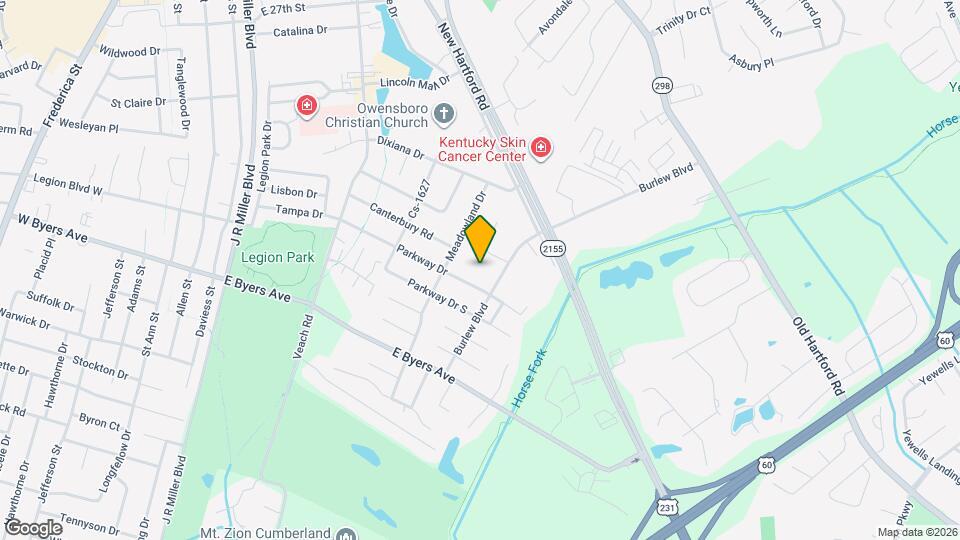 3130 Burlew Blvd, Unit Building 4 and 5 Map and Location Details