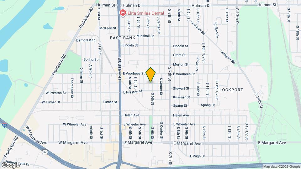 2501 S 6th St Map and Location Details