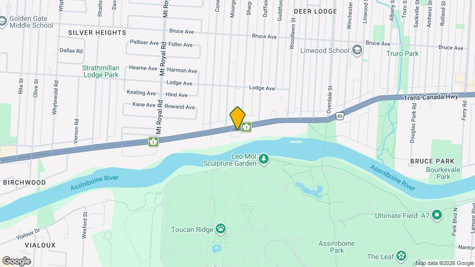 Stanley Park and Grove Map and Location Details