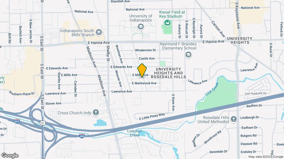 UI Student Housing Portfolio Map and Location Details