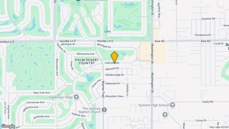 77605 California Dr Map and Location Details