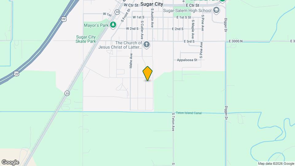 529 S Cutler Ave Map and Location Details