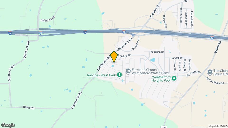 1233 Bosque Ln Map and Location Details