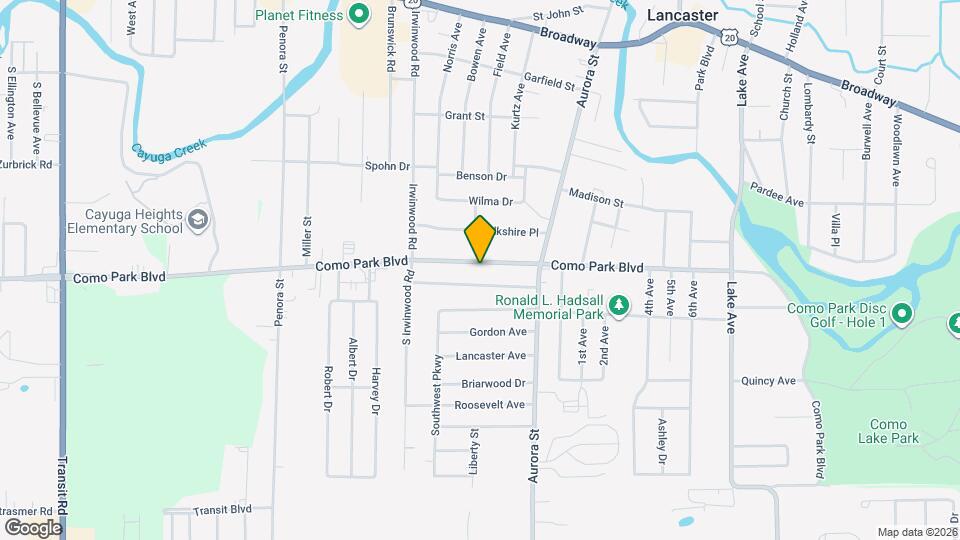 1903 Como Park Blvd, Unit 1 Mapa y Detalles de la Ubicación