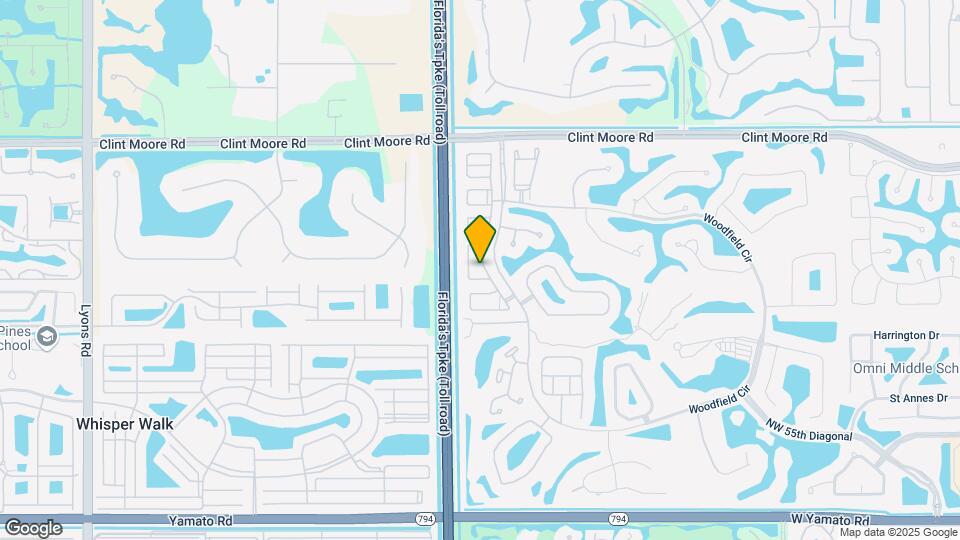 6235 NW 42nd Way Map and Location Details