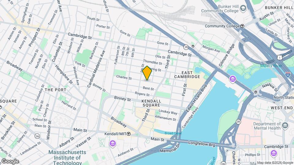 164 Charles St, Unit 2 Mapa y Detalles de la Ubicación