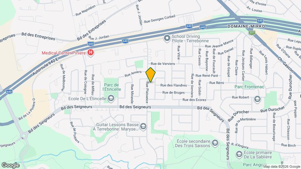 1835-1843 De Plaisance Rue Map and Location Details