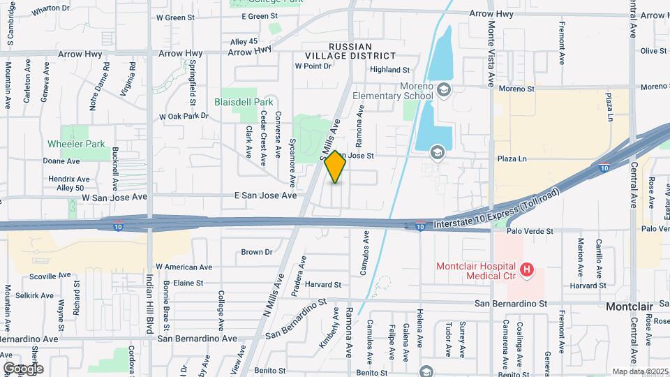 Pradera Avenue Apartments Map and Location Details