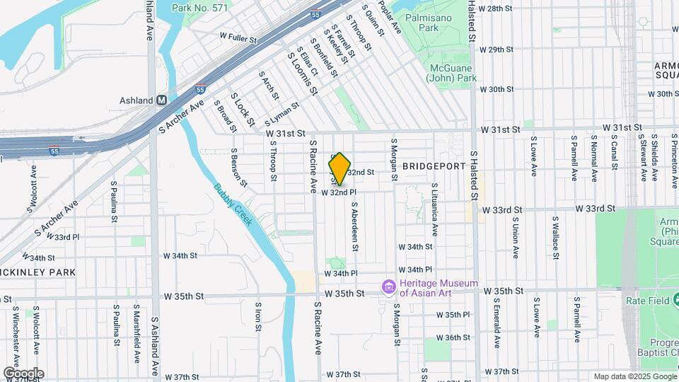 3225 S May St Mapa y Detalles de la Ubicación