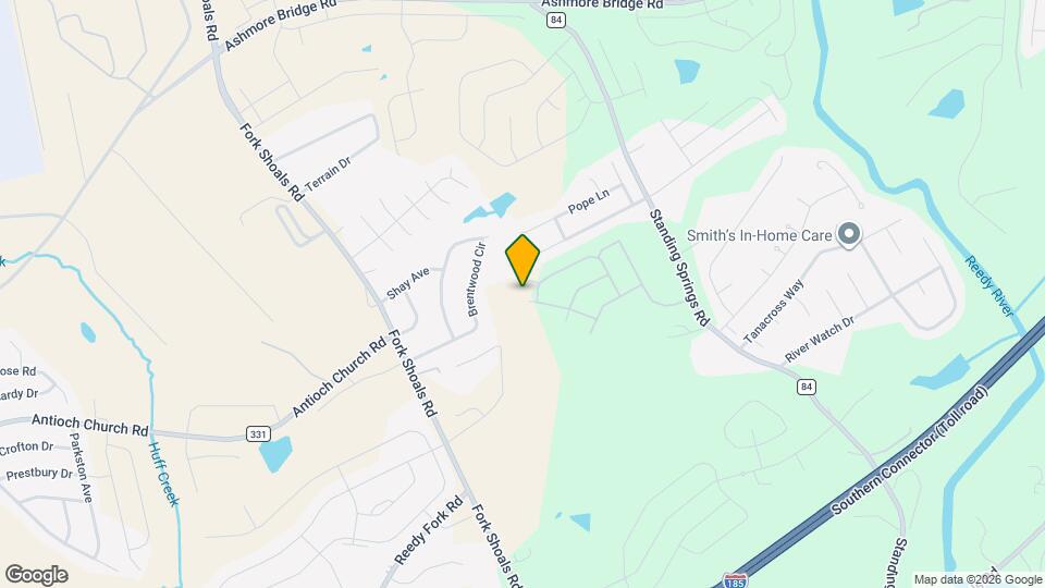 1204 Mission Hill Ln Mapa y Detalles de la Ubicación