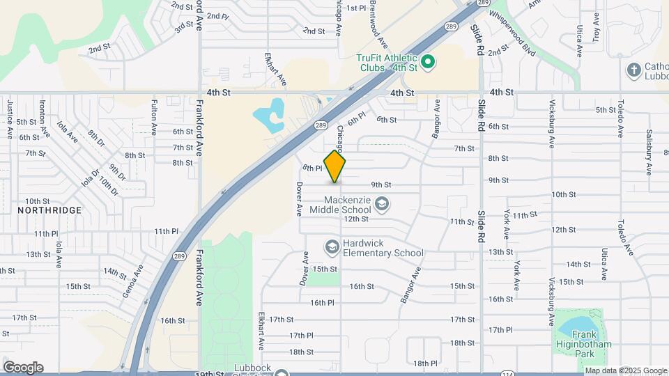 5503 9th St Map and Location Details