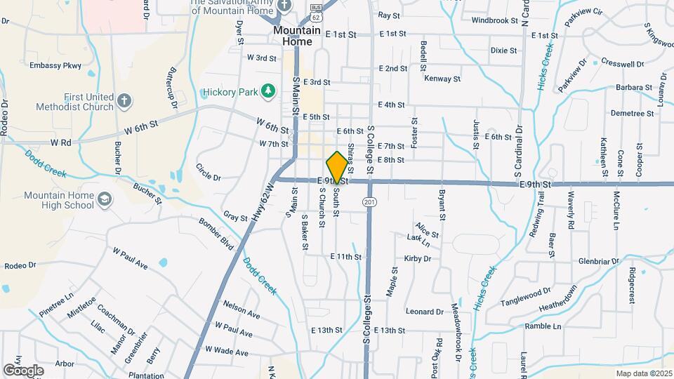 475 S Hickory St, Unit 3 Map and Location Details