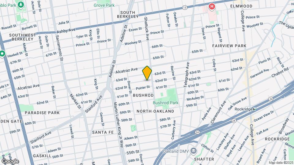 623 62nd St Map and Location Details