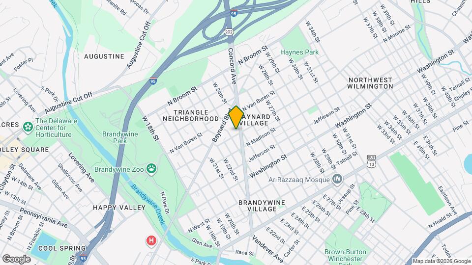 2305 N Monroe St, Unit 1st Unit Map and Location Details