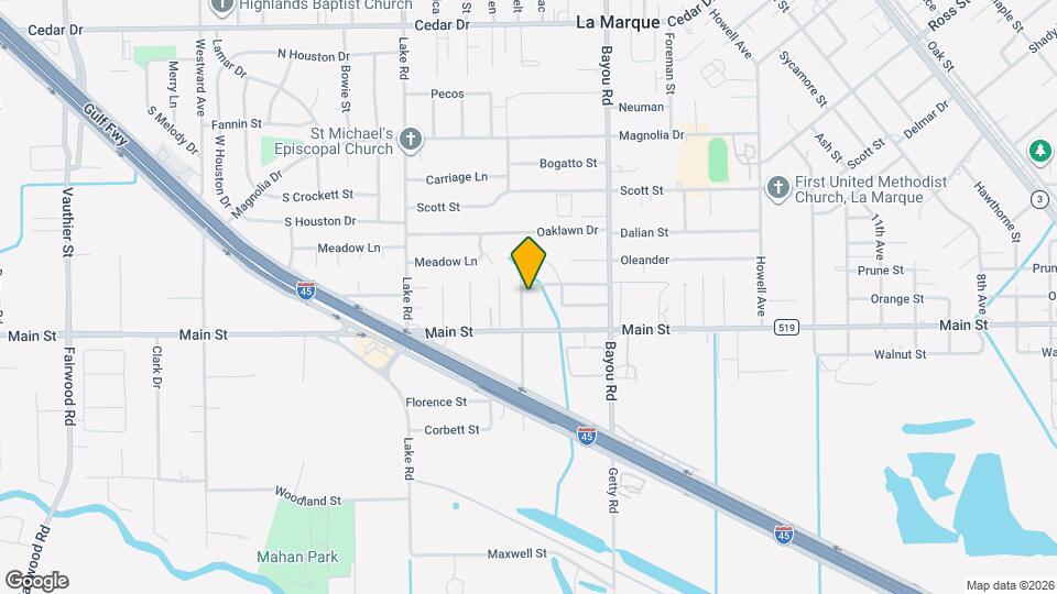 2207 Eriksson St Mapa y Detalles de la Ubicación