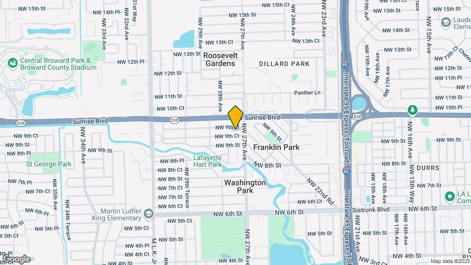 2721 NW 9th Ct Map and Location Details