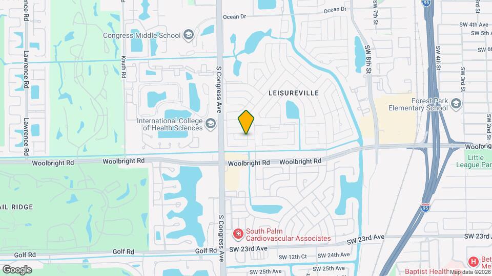 2383 SW 13th Ter Map and Location Details